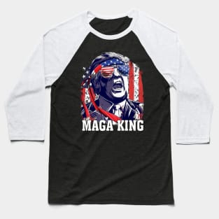 Anti Joe Biden Ultra Maga The Return Of The Great Maga King Baseball T-Shirt